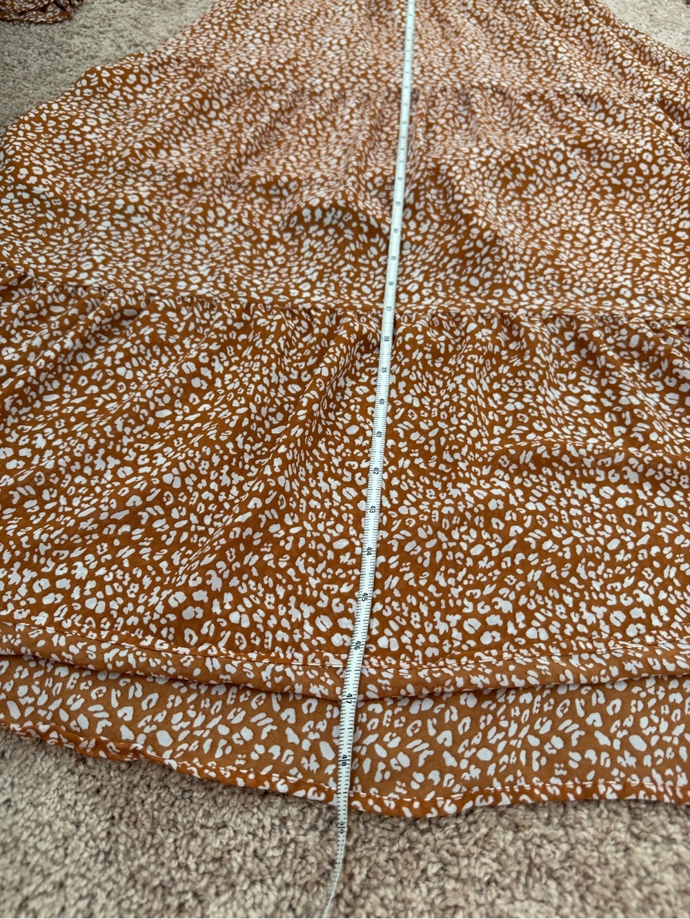 Fashion Small Rust Brown  Maxi Dress (Size S) - Picture 12 of 13